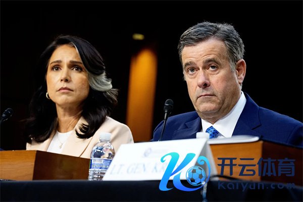 好意思国国度谍报总监加巴德和CIA局长拉特克利夫 好意思国寰宇播送公司